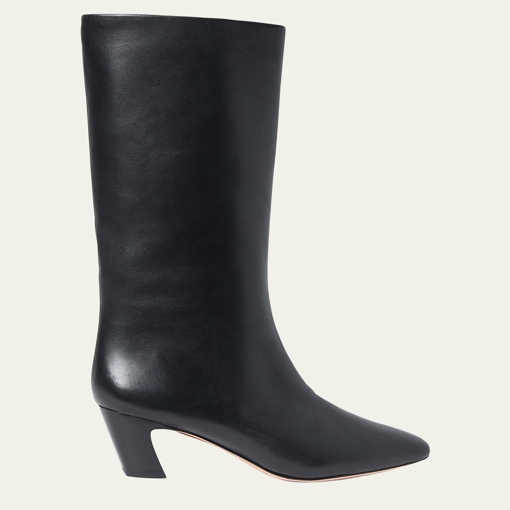 Loeffler Randall Cleo Leather Mid Boots